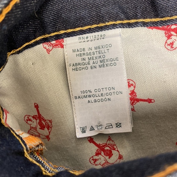 True Religion Mens Skinny Jeans with Flap Pockets 38x34 - Picture 6 of 8